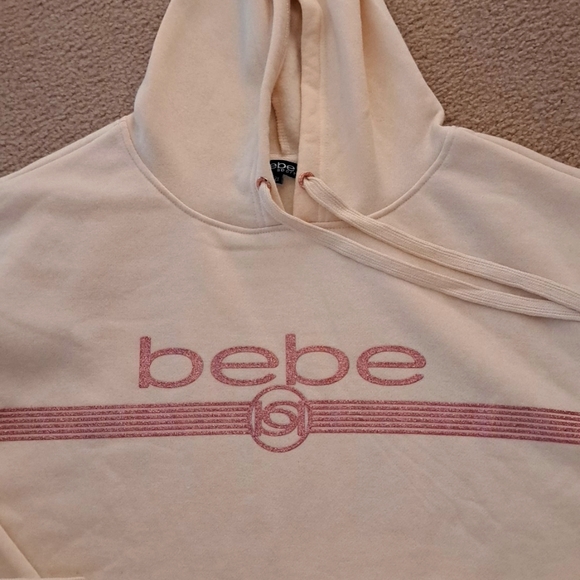 BEBE SPORT GLITTER HOODIE.   2X - Picture 5 of 9